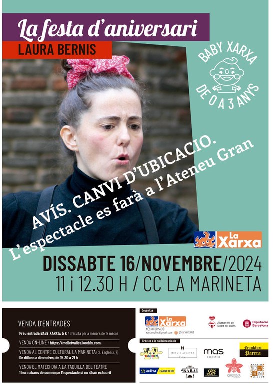 Cartell canvi ubicació