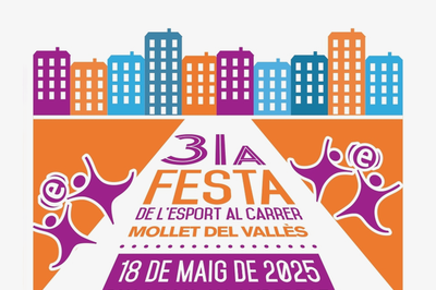 Imatge gràfica de la festa de l'esport.