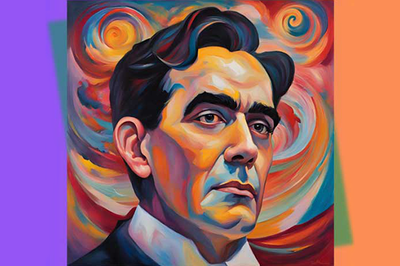 Imatge gràfica de Federico García Lorca.