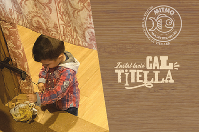 Instal·lació Cal Titella de la Cia. Galiot Teatre.
