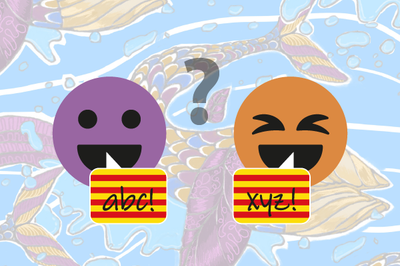 Dues emoticones somrient.