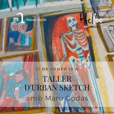 Masterclass d’Urban Sketch amb Maru Godas.