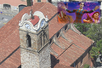 Missa del Vot de Poble amb presència dels Gegants de la ciutat