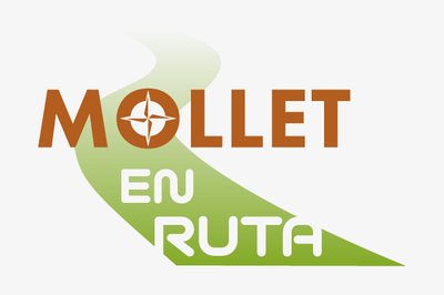 Logotip de Mollet en Ruta.