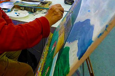 Mostra d'Arts Plàstiques, vídeo i instal·lació "Mollet pren la paraula".