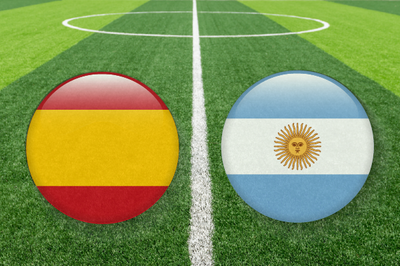 Pantalla gegant Final del Mundial de futbol: Espanya-Argentina.