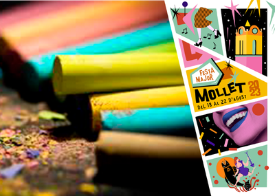 Pintada de guixos infantil.
