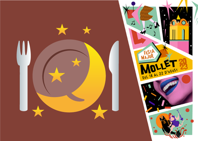 Sopar Torrat i concurs de monòlegs.