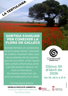 Sortida familiar per conèixer la flora de Gallecs.