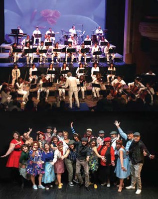 SWING. Actuació de l'Orquestra del Baix Montseny i Estoc de Veus.