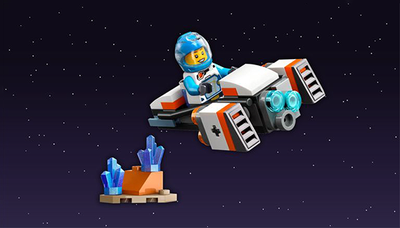 Taller de Lego Space: Construeix una moto flotant espacial.