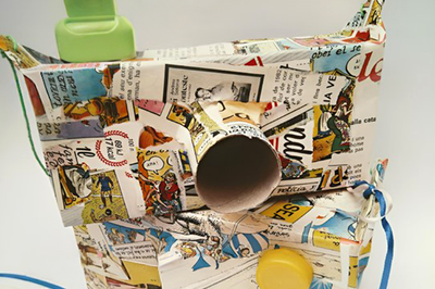 Joguines fetes amb envasos.