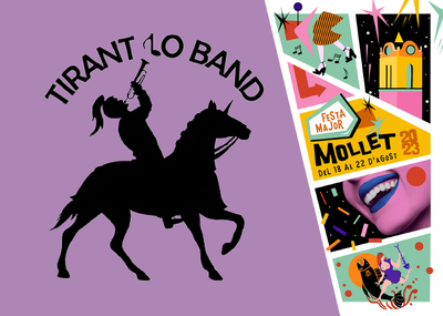 Tapes Tour 2023. Acompanyament musical amb la xaranga "Tirant lo Band".