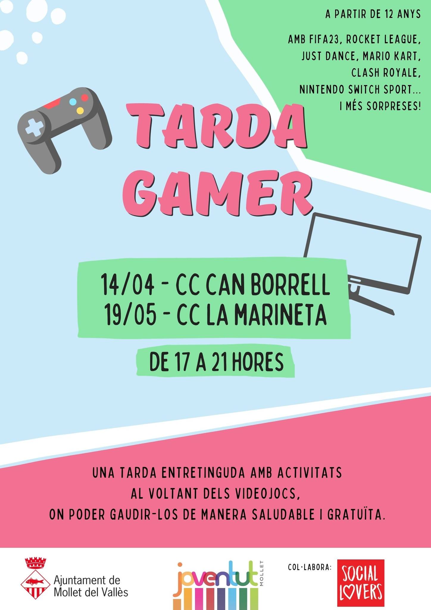 Cartell Tarda Gamer