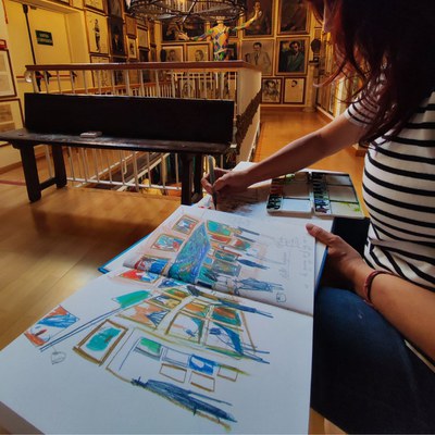 TROBADA D'URBAN SKETCHERS.