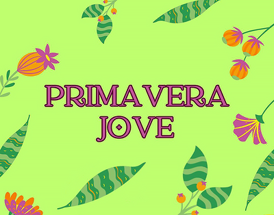 Imatge gràfica de Primavera jove.