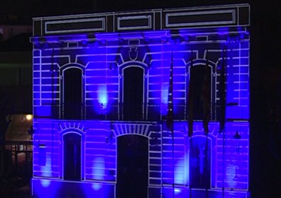 Videomapping de Nadal "Els desitjos de Marie".