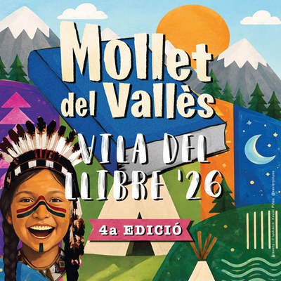 Imatge gràfica de la Vila del Llibre 2026.