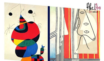 Visita guiada a l'exposició Miró-Picasso de la Fundació Miró.