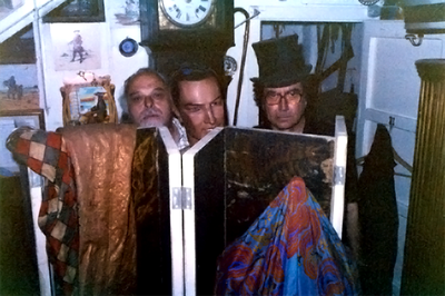 Joan Abelló i Antoni Tàpies.