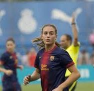 L'alcalde amb Putellas, l'any 2010, quan la rebia amb motiu d'un dels seus èxits esportius