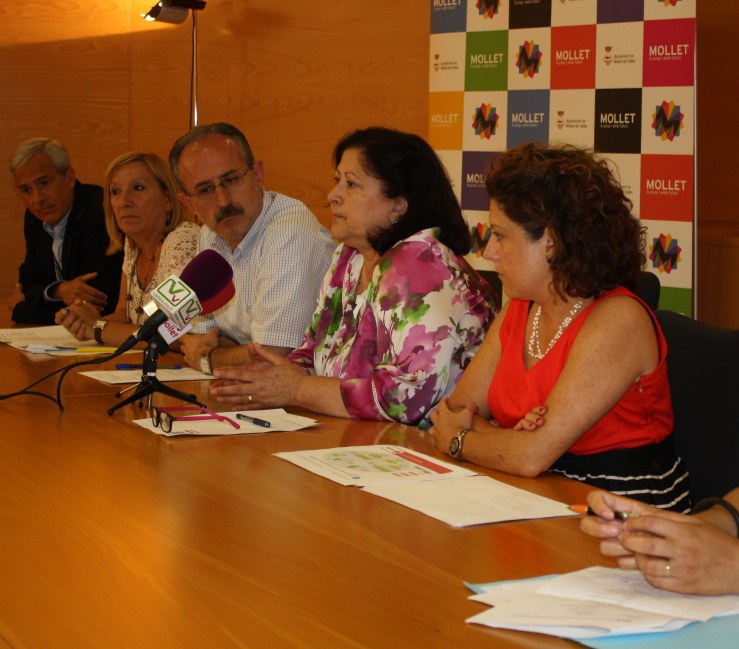 Responsables de les diferents entitats i l'Ajuntament