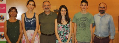 Recepció als alumnes més destacats en la Selectivitat.