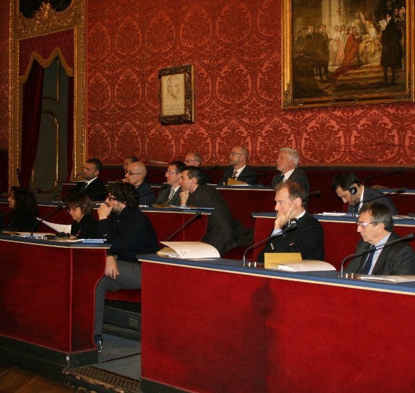 Fotografia de grup de tots els municipis presents a la trobada
