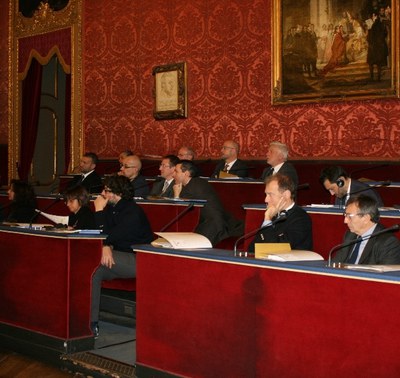 Fotografia de grup de tots els municipis presents a la trobada