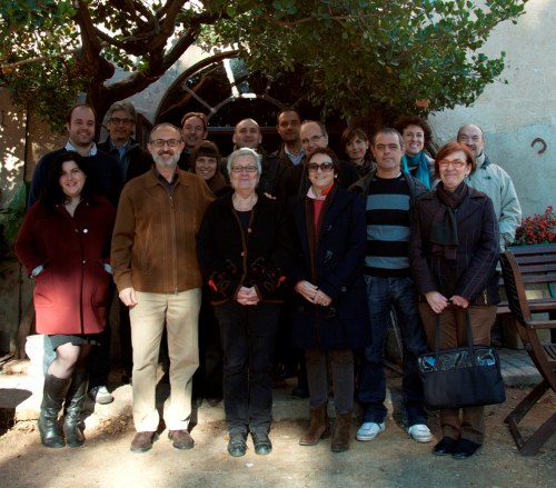 Fotografia de grup dels assistents a la trobada