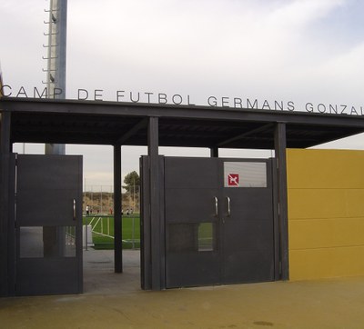 Tancament preventiu del Camp Municipal de Futbol Germans Gonzalvo.