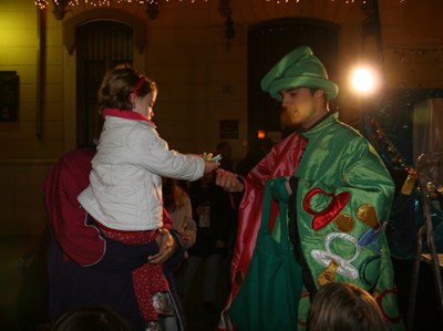 Vine a lliurar la carta als Reis.