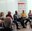 L'alcalde i el president de Creu Roja amb els voluntaris de Mollet