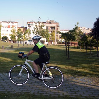 La Policia Municipal estrena servei de patrulla en bicicleta.