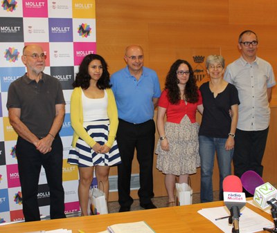 Sandra Pastor i Yasmina Ben Hammou, guanyadores del Premi Juvenil Vicenç Plantada.