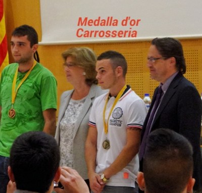 Un alumne de l'Institut Mollet guanya la medalla d'or del Catskills .