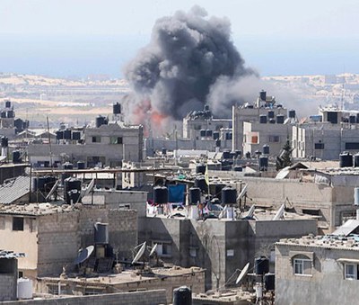 Moció sobre el conflicte a Gaza entre Israel i Palestina.