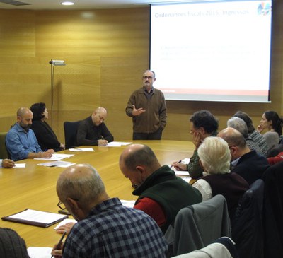 L'alcalde exposava els criteris del pressupost 2015 davant el Consell de Ciutat