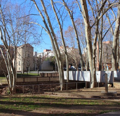 Una de les zones infantils que es renovaran