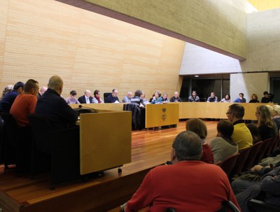 El govern municipal presentarà una moció per modificar la Llei sobre l'Impost de Societat que posa en perill el teixit associatiu.