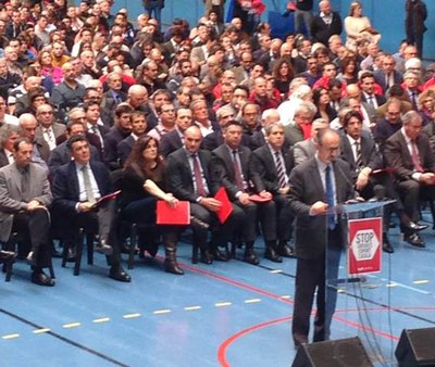 Monràs i el món català de l'esport es manifesten contra els greuges que pateix l'esport català.