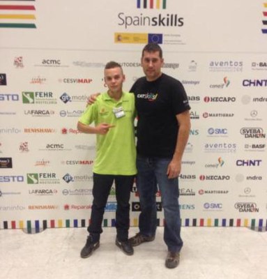 Un alumne de l'Institut de Mollet del Vallès guanya el campionat d'Espanya de Spainskills.