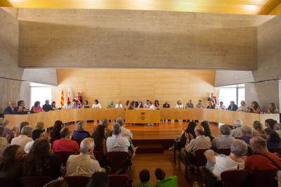 Josep Monràs revalida l'alcaldia de Mollet del Vallès pel mandat 2015-2019.