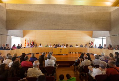 Primer ple del mandat 2015-2019.