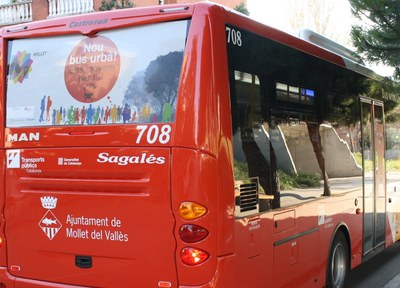 Es reforça el servei de bus urbà a Mollet durant aquest agost.
