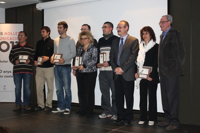 Mollet Comunicació lliura els premis anuals per Sant Vicenç.