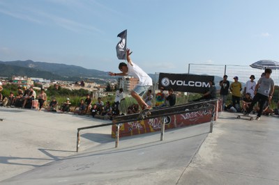 Mollet es converteix en l'única ciutat de l'Estat en acollir els campionats d'skateboard "Wild in the Parks" .