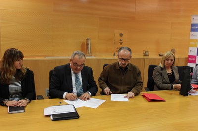 L'Ajuntament i la Fundació Sant Vicenç aposten per la formació i la inserció laboral de persones amb discapacitat.
