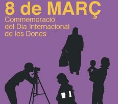 Lectura del manifest, davant la Casa de la Vila