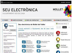 L'Ajuntament estalvia en un any més de 300.000 euros a la ciutadania en tràmits administratius .